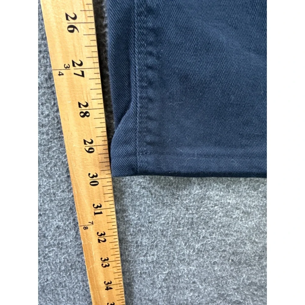 Mott & Bow Mercer Pants Men 42x30 Blue Preppy Straight Leg Cotton Stretch Travel